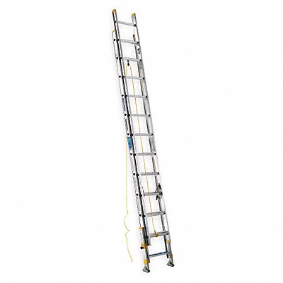 WERNER D18242EQ Extension Ladder Aluminum 24 ft I