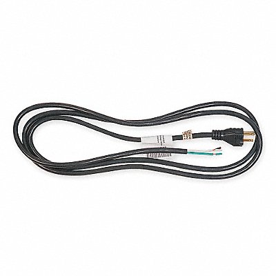 POWER FIRST 1FD92 Power Cord 5-15P SJT 8 ft Blk 15A 14/3