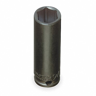 PROTO J7709H Impact Socket Steel Black Oxide 9/32 in