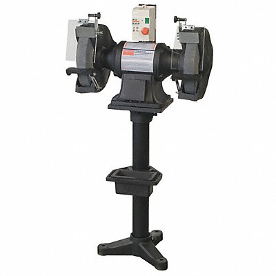 DAYTON 1FYX2 Bench Grinder 12 36/60 Grit 2HP