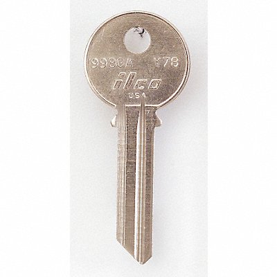 KABA ILCO 998GAY78 Key Blank Brass Type Y78 6 Pin PK10