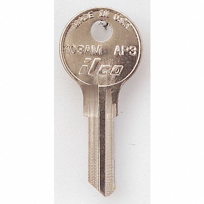 KABA ILCO 103AMAP3 Key Blank Brass Type AP3 5 Pin PK10