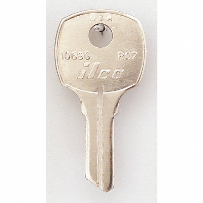 KABA ILCO 1069GRO7 Key Blank Brass Type RO7 4 Pin PK10