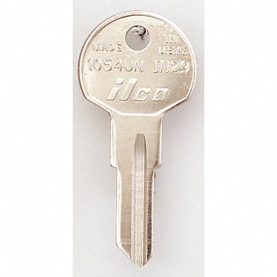 KABA ILCO 1054UNIN29 Key Blank Brass Type IN29 PK10