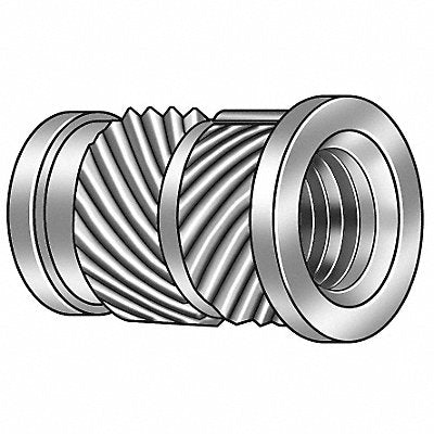 GRAINGER FL632HIPK100 Ultrasonic Insert 6-32 Straight PK100