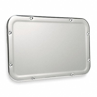 BRADLEY SA05000000 Security Wall Mirror 11 in W 17 in H