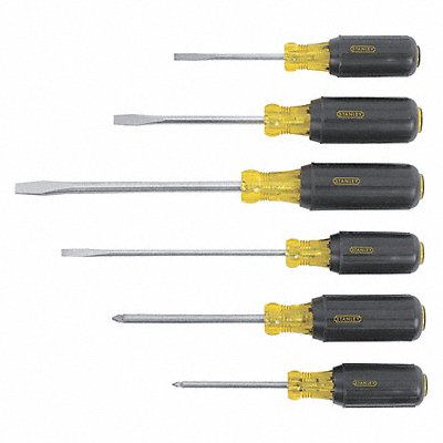 STANLEY 66565 Mag Tip Screwdriver Set NmPcs6