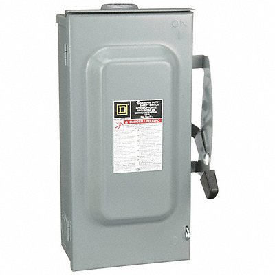SQUARE D D223NRB Safety Switch Fusible 100 A Steel