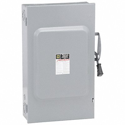 SQUARE D D324N Safety Switch Fusible 200 A Steel