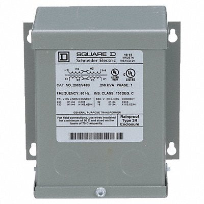 SQUARE D 250SV46B Transformer 120/240VAC 16/32VAC 250VA