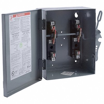 SQUARE D 92251 Safety Switch Non Fusible 30 A Steel