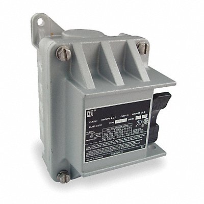 SQUARE D 2510FR2 Manual Motor Start NEMA Toggle Switch Therm
