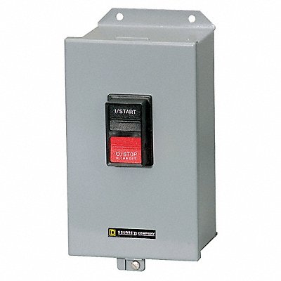 SQUARE D 2510MCA1 Manual Motor Starter NEMA PushButton Therm