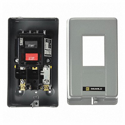 SQUARE D 2510MBG1 Manual Motor Starter NEMA PushButton Therm