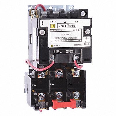 SQUARE D 8536SCO1V02 MagneticMotorStarter Thermal 110/120VAC