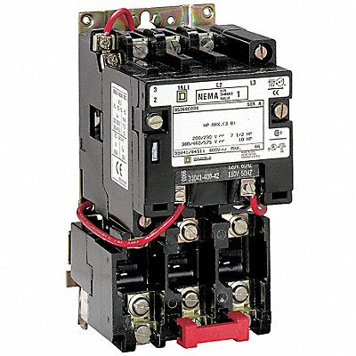 SQUARE D 8536SAO11V02S Magnetic Motor Starter Thermal 120V AC