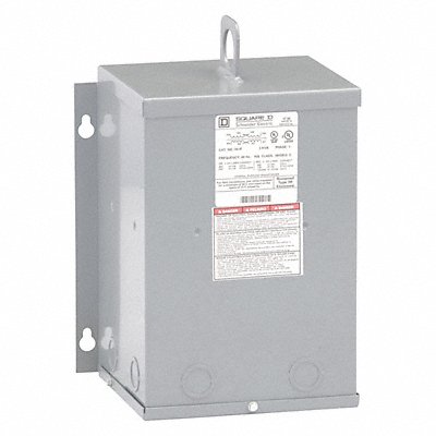 SQUARE D 3S1F Transformer 3kVA 240VAC 480VAC