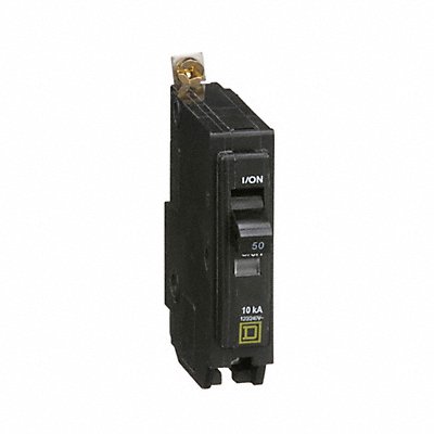 SQUARE D QOB150 Circuit Breaker 50A Bolt On 120/240V 1P
