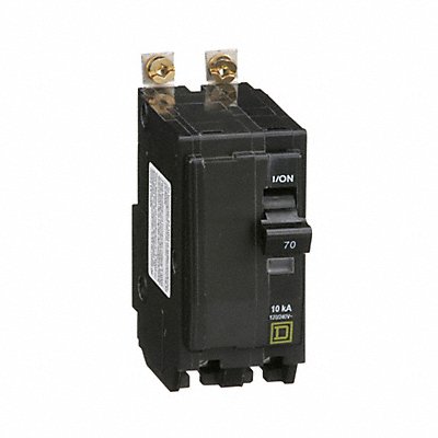 SQUARE D QOB270 Circuit Breaker 70A Bolt On 120/240V 2P