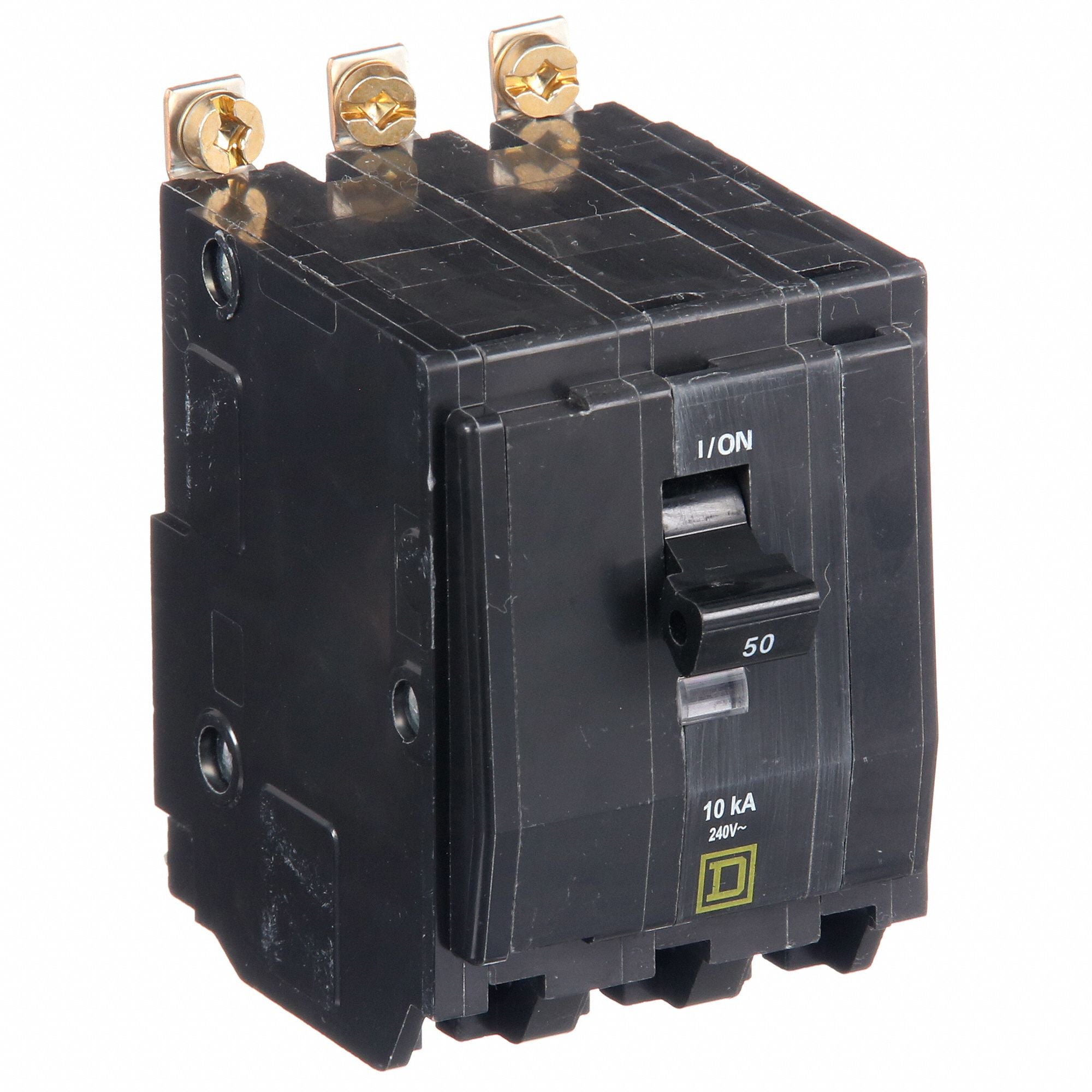 SQUARE D QOB350 Circuit Breaker 50A Bolt On 120/240V 3P