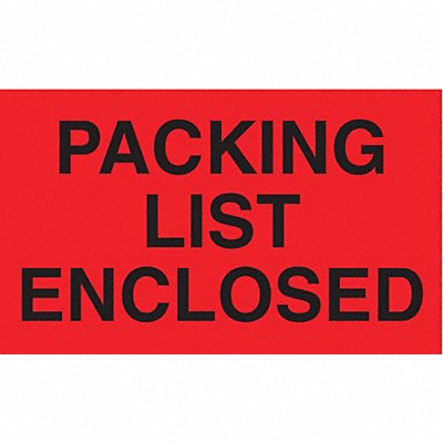 TAPECASE 16U831 Instructional Label Contents PK500