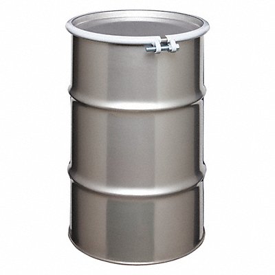 GRAINGER ST3004 Transport Drum Silver 18ga 1.2mm