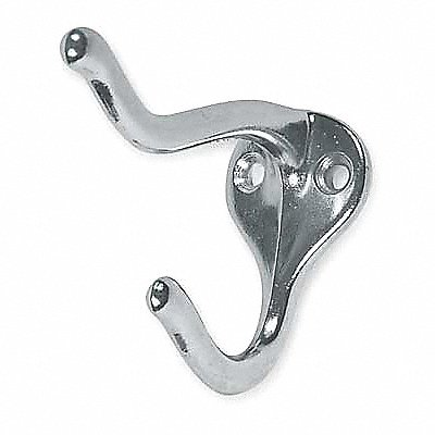 GRAINGER 1HFL7 Double Point Hook 2 Ends Aluminum