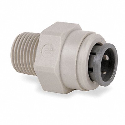 JOHN GUEST PI010621S10PK Adaptor 3/16 in Tube OD PK10