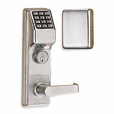TRILOGY BY ALARM LOCK ETPDLS1G26DV99 Electronic Lock Brushed Chrome 12 Button