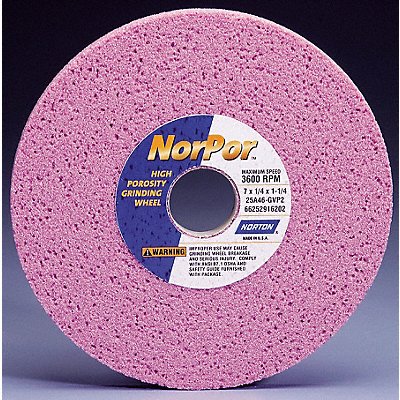 NORTON 69936662923 Grinding Wheel T1 8x1/2x1.25 AO 46G PK5