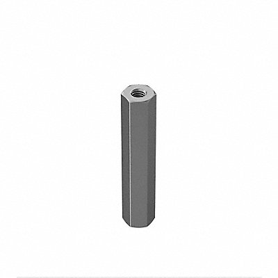 GRAINGER 250537BG Coupling Nut Stl Zn 3/8 -16 3/4 x4 2PK