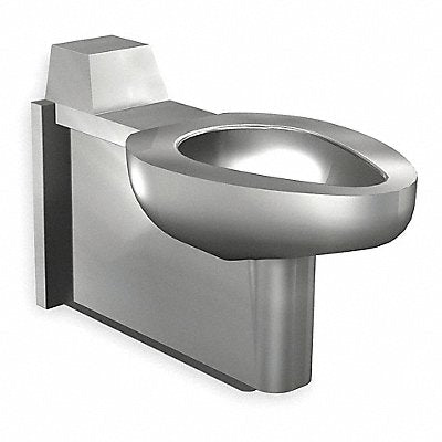 ACORN 1685W2 Prison Toilet SS Back Spud Floor Mount