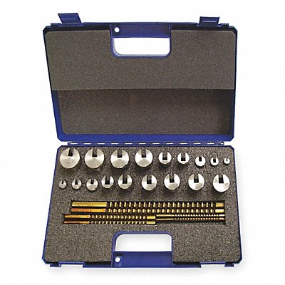HASSAY SAVAGE CO. 15440 Keyway Broach Set Metric I II III
