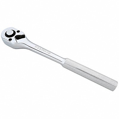 WESTWARD 1KEJ1 Hand Ratchet 10 in Chrome 1/2 in
