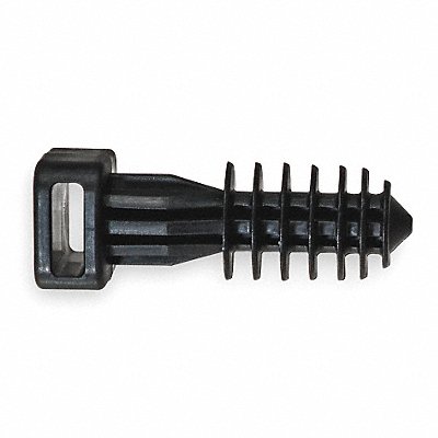 PANDUIT SGMPMS25C0 Cable Tie Mount Masonry Black PK100