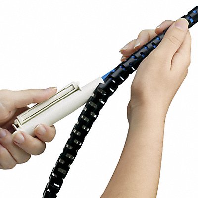 PANDUIT PW150FL Split Harness Wrap 1.5 50 ft Natural