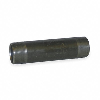 GRAINGER 90816 Black Pipe Nipple Threaded 1-1/2x12 In