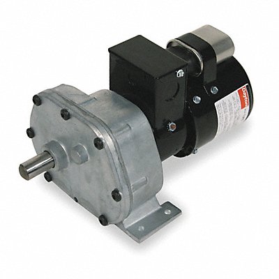 DAYTON 1LPL5 AC GM TEFC 6 RPM 115/230V AC 600 in-lb