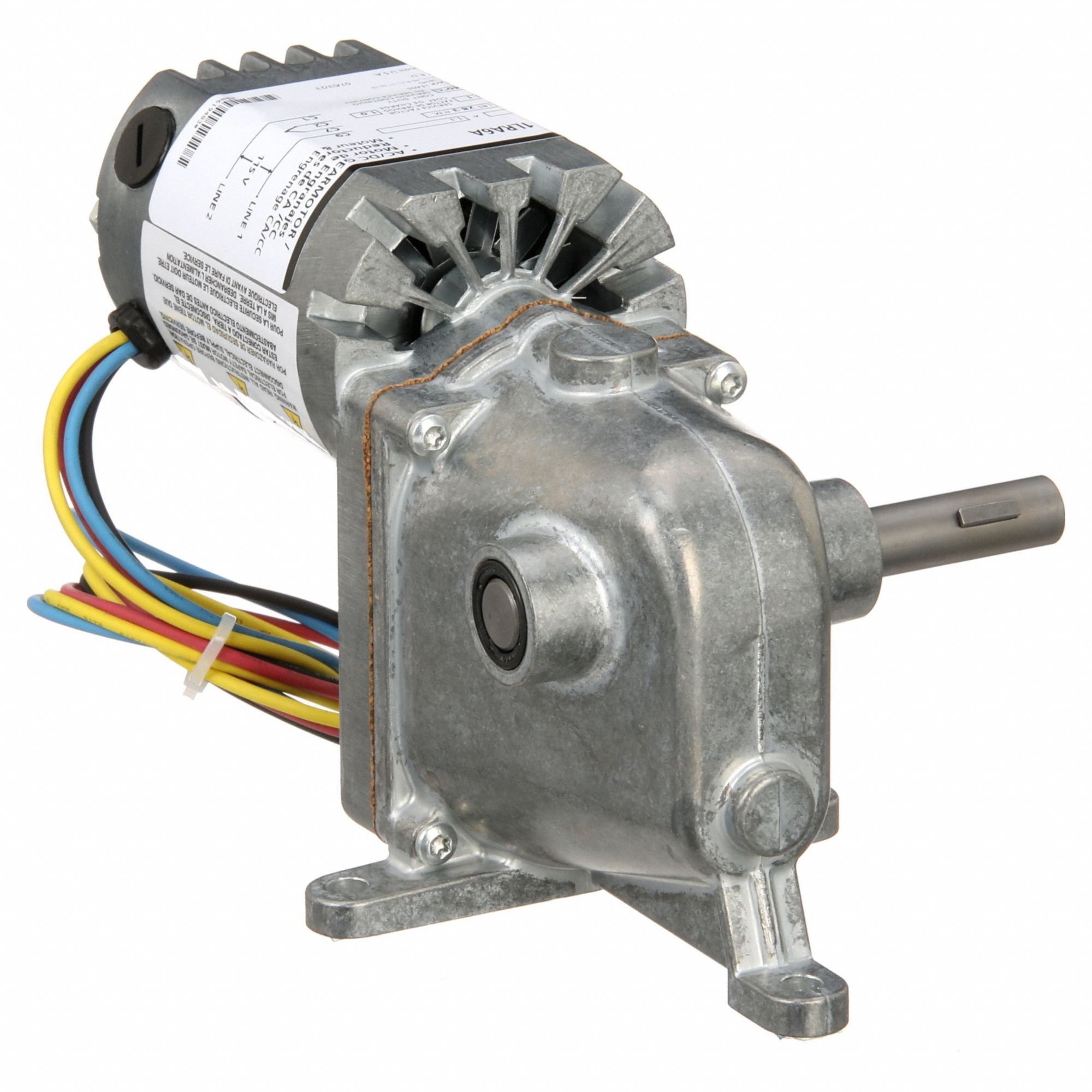 DAYTON 1LRA6 AC/DC Gearmotor 4.5 rpm 115V Open Vented