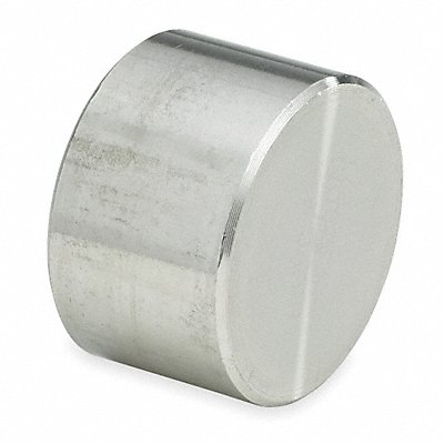 GRAINGER 4307004222 Round Cap 304 SS 1 1/4 in Class 3000