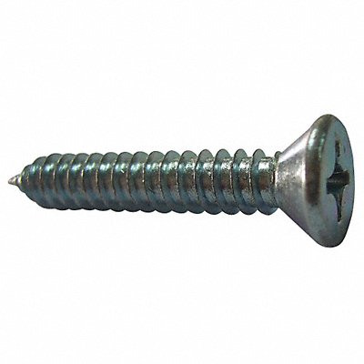 GRAINGER U516800190125 Sheet Metal Screw ScrwSz#10 18-8SS 1.25 L PK100