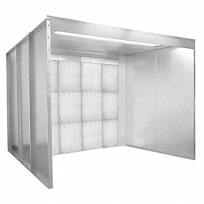 GLOBAL FINISHING SOLUTIONS GIFPG060706 Paint Spray Booth 6 x7 x6 ft.