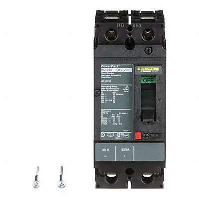 SQUARE D HDL26030 Circuit Breaker 30A 2P 600VAC HD