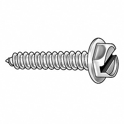 GRAINGER U516510250075 Tap Sht Mtl Screw Hx #1/4-14 3/4in PK100