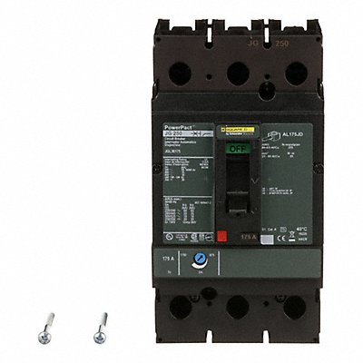 SQUARE D JGL36175 Circuit Breaker 175A 3P 600VAC JG