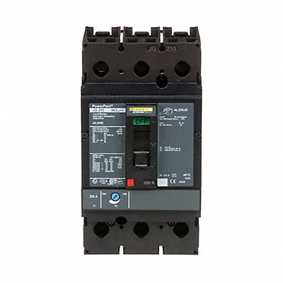 SQUARE D JGL36200 Circuit Breaker 200A 3P 600VAC JG