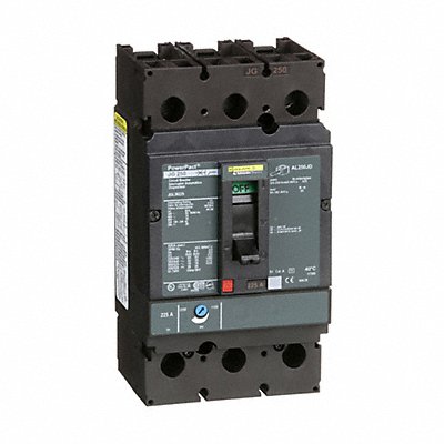 SQUARE D JGL36225 Circuit Breaker 225A 3P 600VAC JG