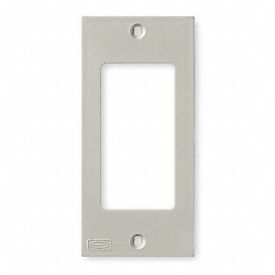HUBBELL WIRING DEVICE-KELLEMS KP26 Style Line Faceplate White
