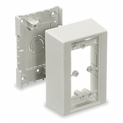 HUBBELL WIRING DEVICE-KELLEMS PDB12S Device Box Office White Boxes