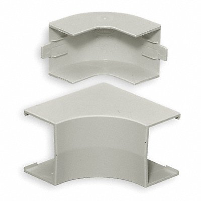 HUBBELL WIRING DEVICE-KELLEMS PL1IEBC Internal Elbow Base and Cover White